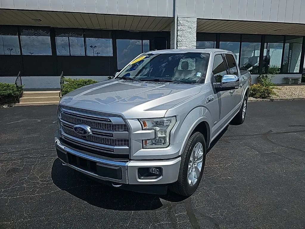 Silver 2017 Ford F-150 Platinum for sale in Muncie, IN