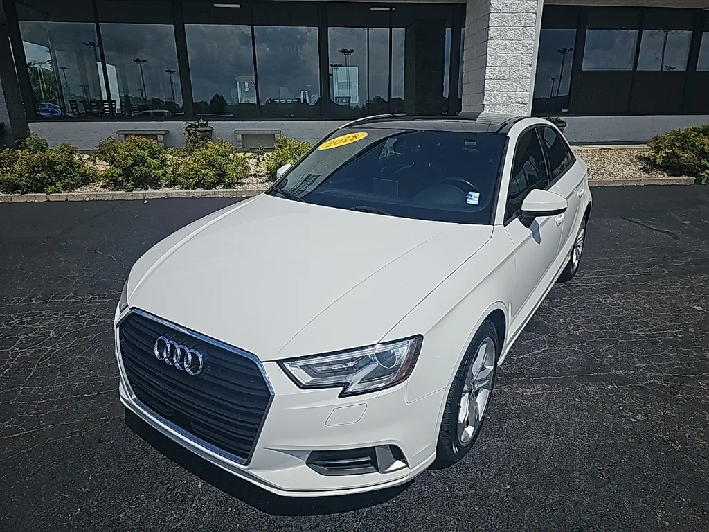 White 2018 Audi A3 2.0T Premium for sale in Muncie, IN