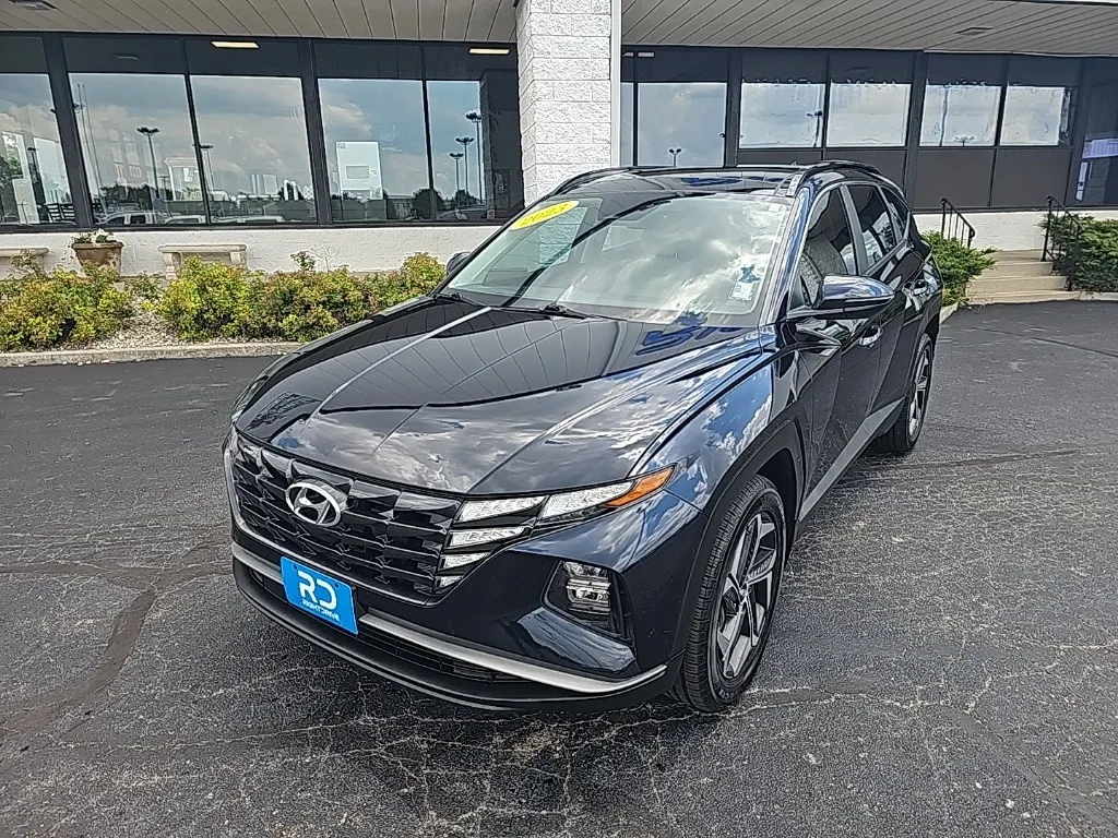 Blue 2023 Hyundai Tucson Hybrid SEL Convenience for sale in Muncie, IN