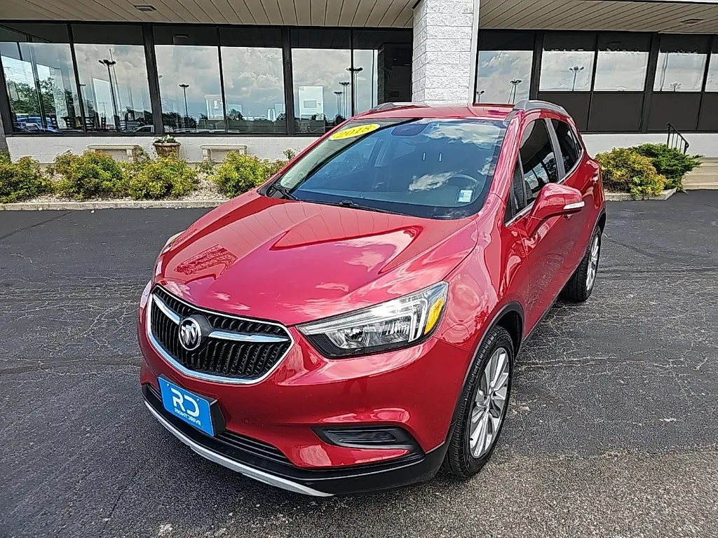Red 2018 Buick Encore Preferred for sale in Muncie, IN