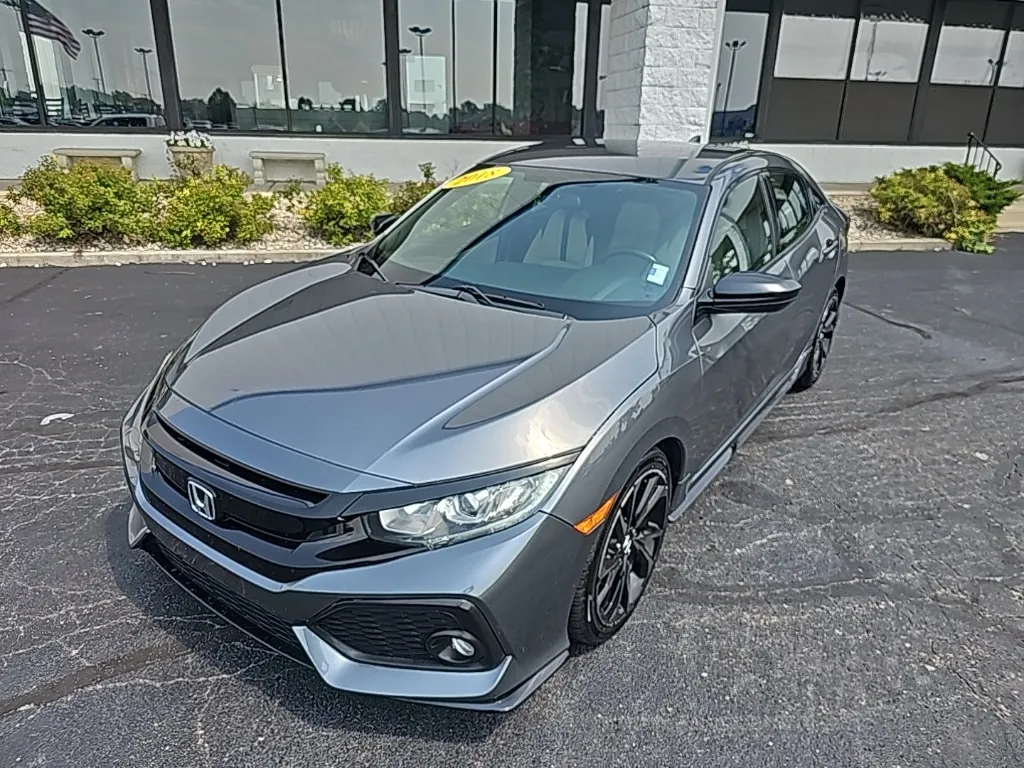 Gray 2018 Honda Civic Sport for sale in Muncie, IN