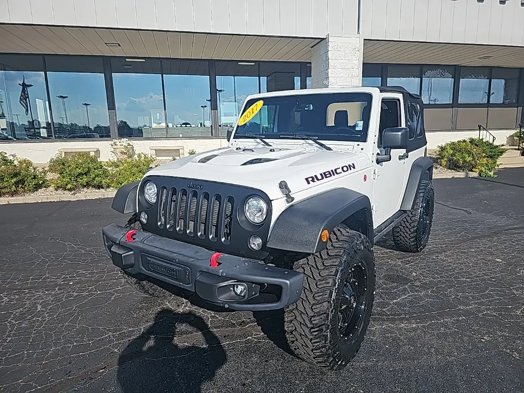 White 2017 Jeep Wrangler Rubicon for sale in Muncie, IN