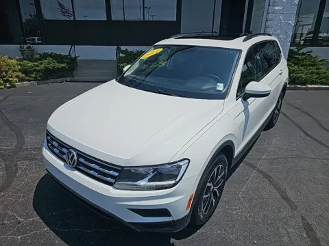 White 2021 Volkswagen Tiguan 2.0T SEL for sale in Muncie, IN