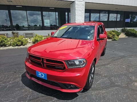 Red 2017 Dodge Durango GT for sale in Muncie, IN
