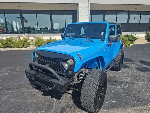 Blue 2011 Jeep Wrangler Sport for sale in Muncie, IN