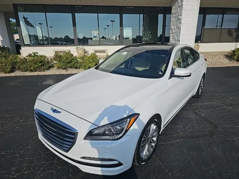 White 2016 Hyundai Genesis 3.8 for sale in Muncie, IN