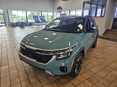 Blue 2025 Kia Seltos SX for sale in Muncie, IN
