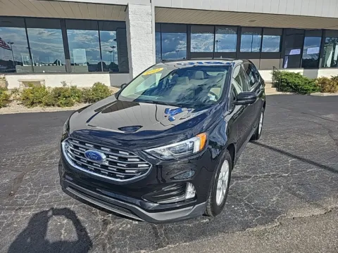 Black 2022 Ford Edge SEL for sale in Muncie, IN