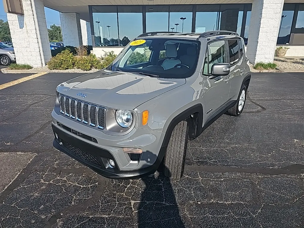 Gray 2021 Jeep Renegade Limited for sale in Muncie, IN