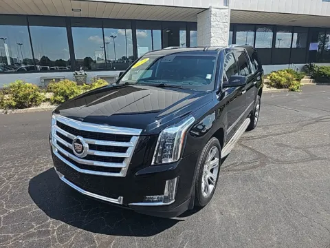 Black 2015 Cadillac Escalade ESV Luxury for sale in Muncie, IN