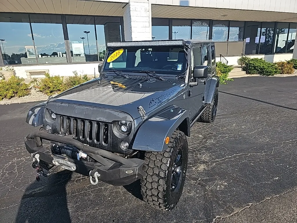 2016 Jeep Wrangler Unlimited Sahara for sale in Muncie, IN