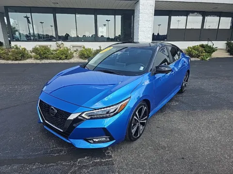 Blue 2023 Nissan Sentra SR for sale in Muncie, IN