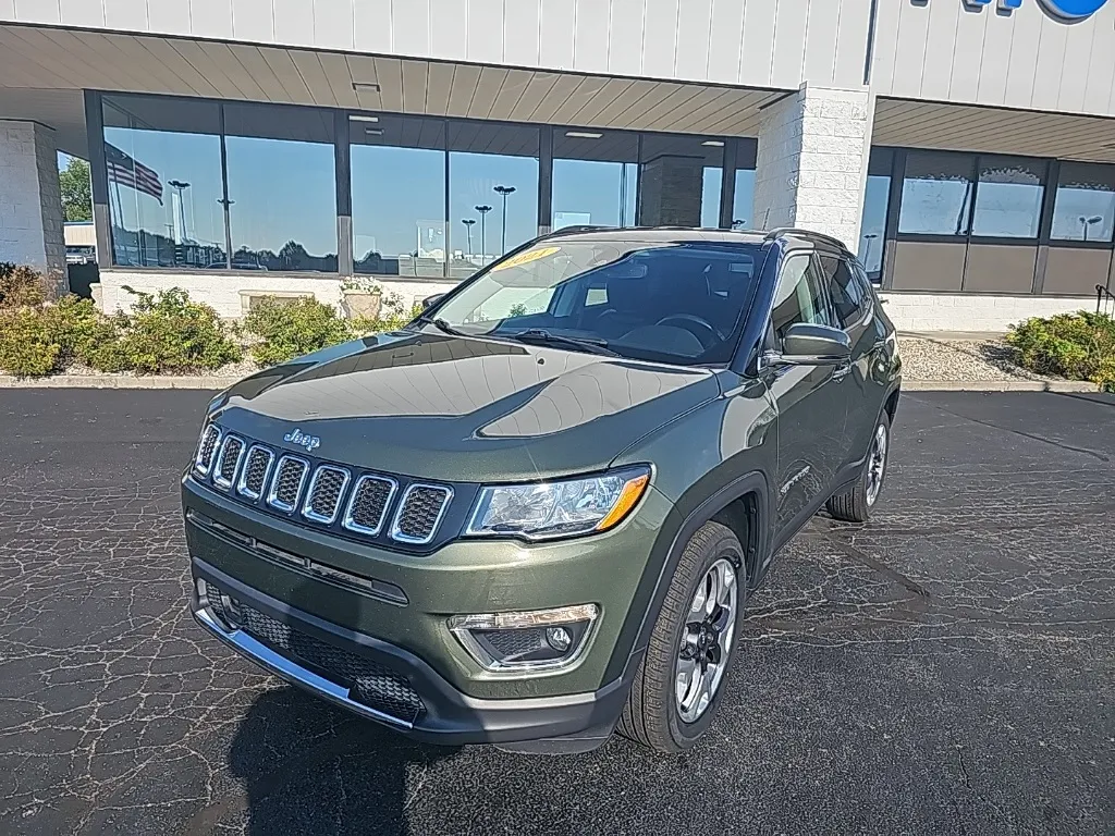 Green 2021 Jeep Compass Limited for sale in Muncie, IN