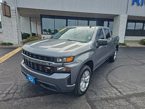 Gray 2021 Chevrolet Silverado 1500 Custom for sale in Muncie, IN