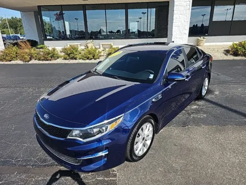 Blue 2018 Kia Optima LX for sale in Muncie, IN