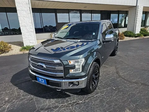 Green 2015 Ford F-150 Platinum for sale in Muncie, IN