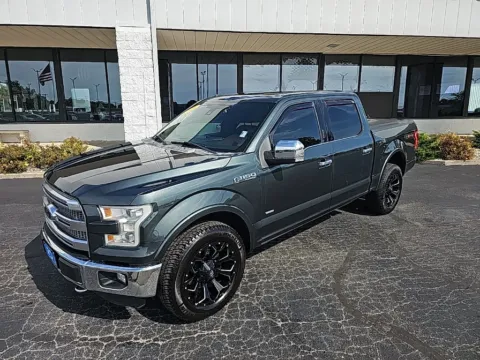 Another view of 2015 Ford F-150 Platinum for sale in Muncie, IN at RightDrive Muncie