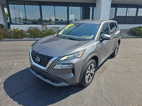 Gray 2022 Nissan Rogue SV for sale in Muncie, IN