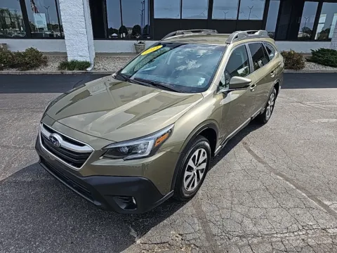 Green 2021 Subaru Outback Premium for sale in Muncie, IN