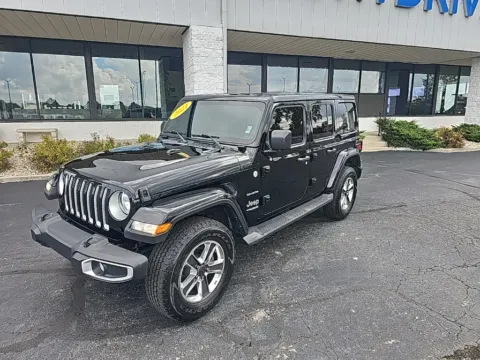 Another view of 2021 Jeep Wrangler Unlimited Sahara for sale in Muncie, IN at RightDrive Muncie
