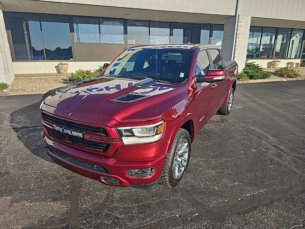 Red 2019 Ram 1500 Laramie for sale in Muncie, IN