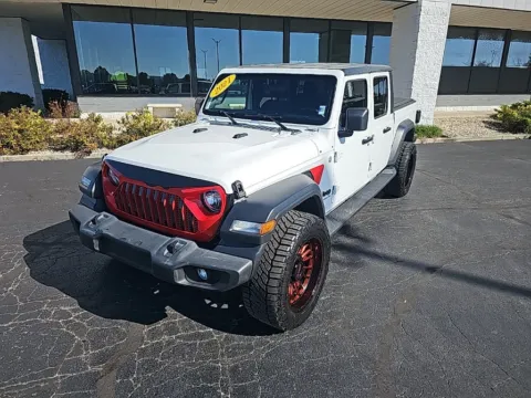 White 2021 Jeep Gladiator Sport for sale in Muncie, IN