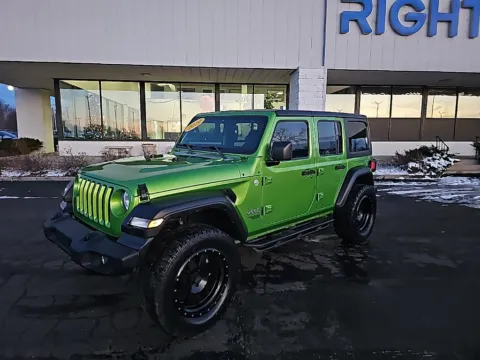 Another view of 2019 Jeep Wrangler Unlimited Sport S for sale in Muncie, IN at RightDrive Muncie