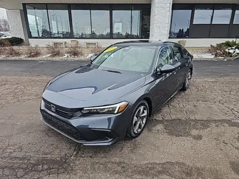 Black 2024 Honda Civic LX for sale in Muncie, IN