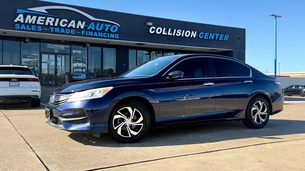 2016 Honda Accord Lx Sedan