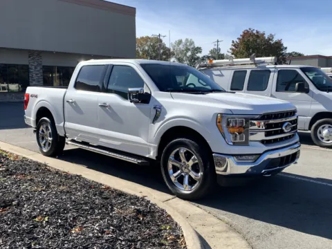 White 2021 FORD F-150 SUPERCREW for sale in Little Rock, AR