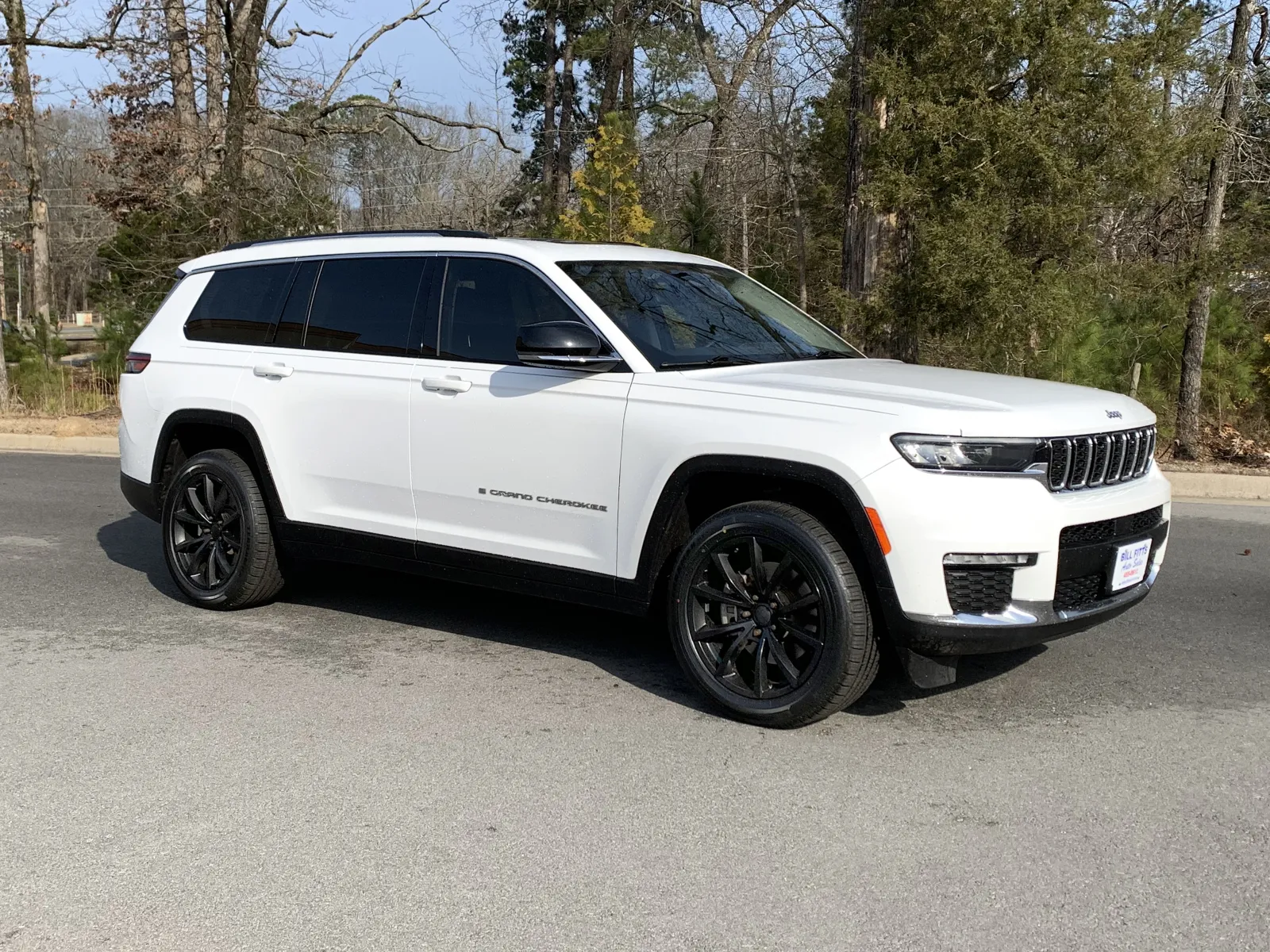 White 2021 JEEP GRAND CHEROKEE Limited for sale in Little Rock, AR