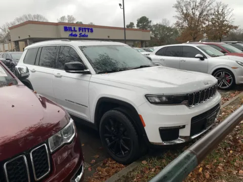 White 2021 JEEP GRAND CHEROKEE Limited for sale in Little Rock, AR