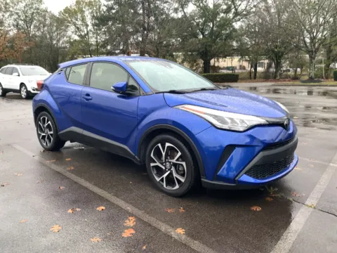 Blue 2021 TOYOTA C-HR XLE for sale in Little Rock, AR