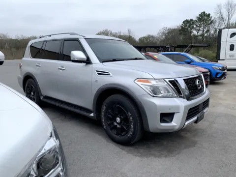 Silver 2018 NISSAN ARMADA SV for sale in Little Rock, AR