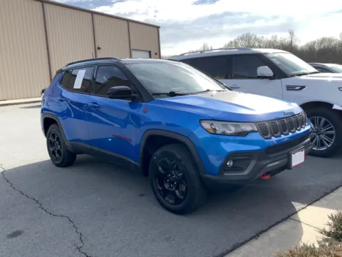 Blue 2023 JEEP COMPASS TRAILH Trailhawk for sale in Little Rock, AR