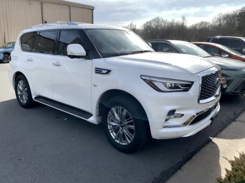 White 2018 INFINITI QX80 BASE for sale in Little Rock, AR