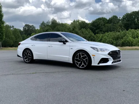 White 2021 HYUNDAI SONATA N LINE N Line for sale in Little Rock, AR