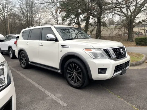 White 2017 NISSAN ARMADA SV for sale in Little Rock, AR