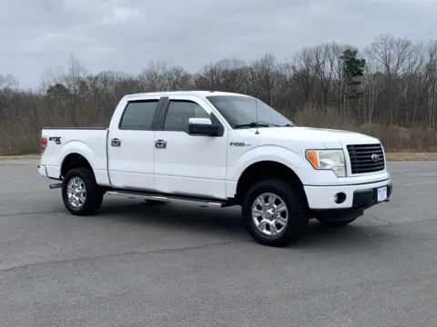 White 2014 FORD F-150 SUPERCREW for sale in Little Rock, AR