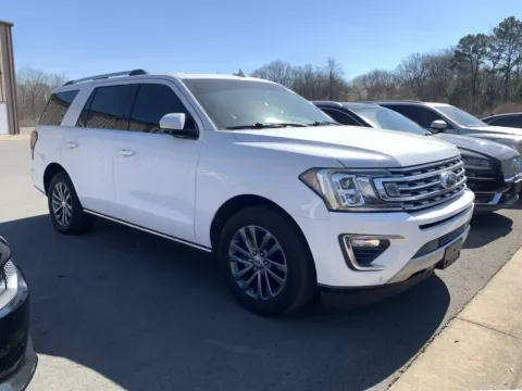 White 2018 FORD EXPEDITION LIM Limited for sale in Little Rock, AR