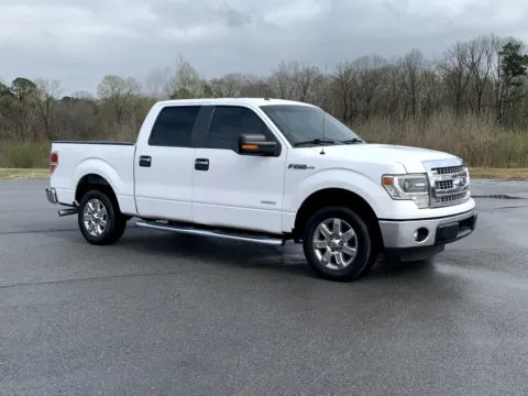 White 2014 FORD F-150 SUPERCREW for sale in Little Rock, AR