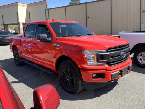 Red 2018 FORD F-150 SUPERCREW for sale in Little Rock, AR