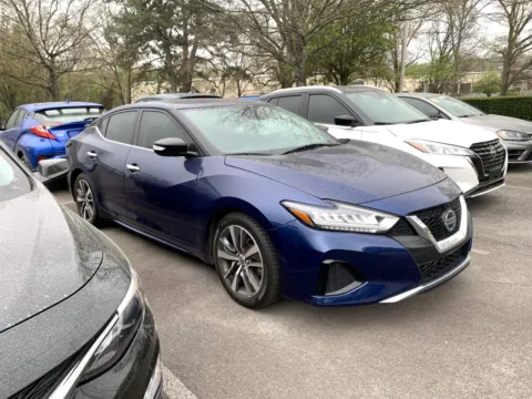 Blue 2020 NISSAN MAXIMA SV 3.5 SV for sale in Little Rock, AR
