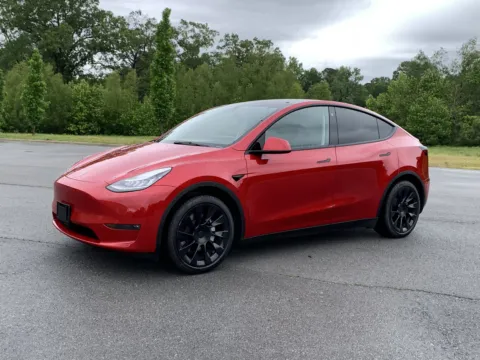 Another view of 2021 TESLA MODEL Y Long Range for sale in Little Rock, AR at Bill Fitts Auto Sales
