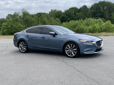 Blue 2018 MAZDA 6 SIGNATURE Signature for sale in Little Rock, AR