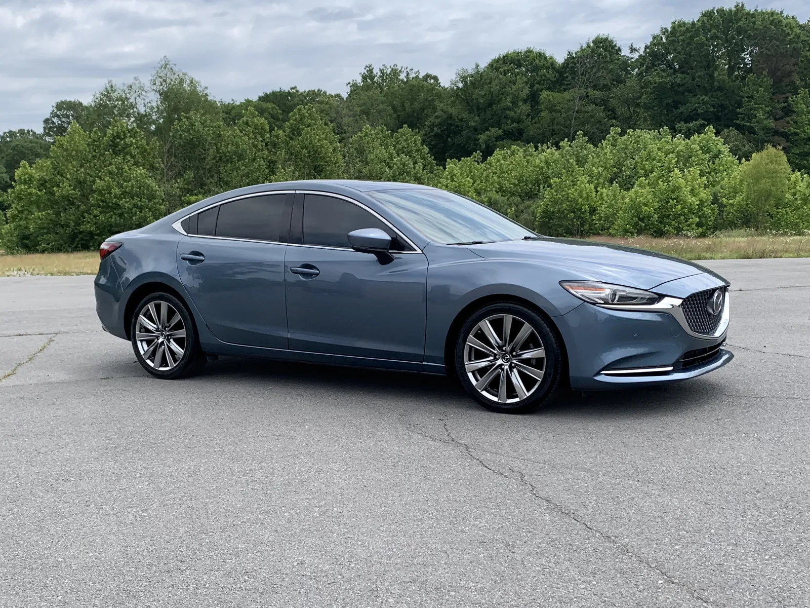 Blue 2018 MAZDA 6 SIGNATURE Signature for sale in Little Rock, AR