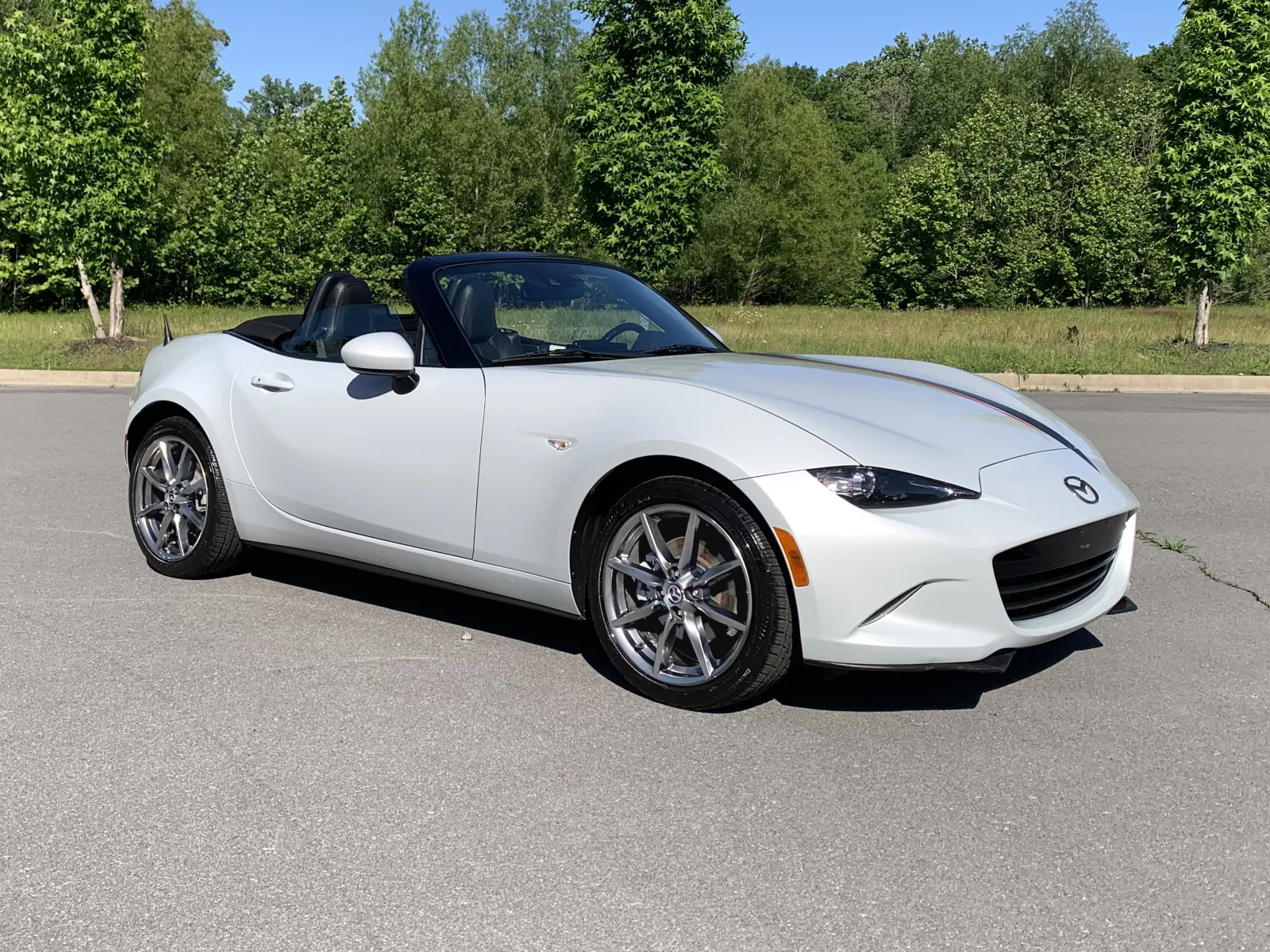 White 2016 MAZDA MX-5 MIATA GRA Grand Touring for sale in Little Rock, AR