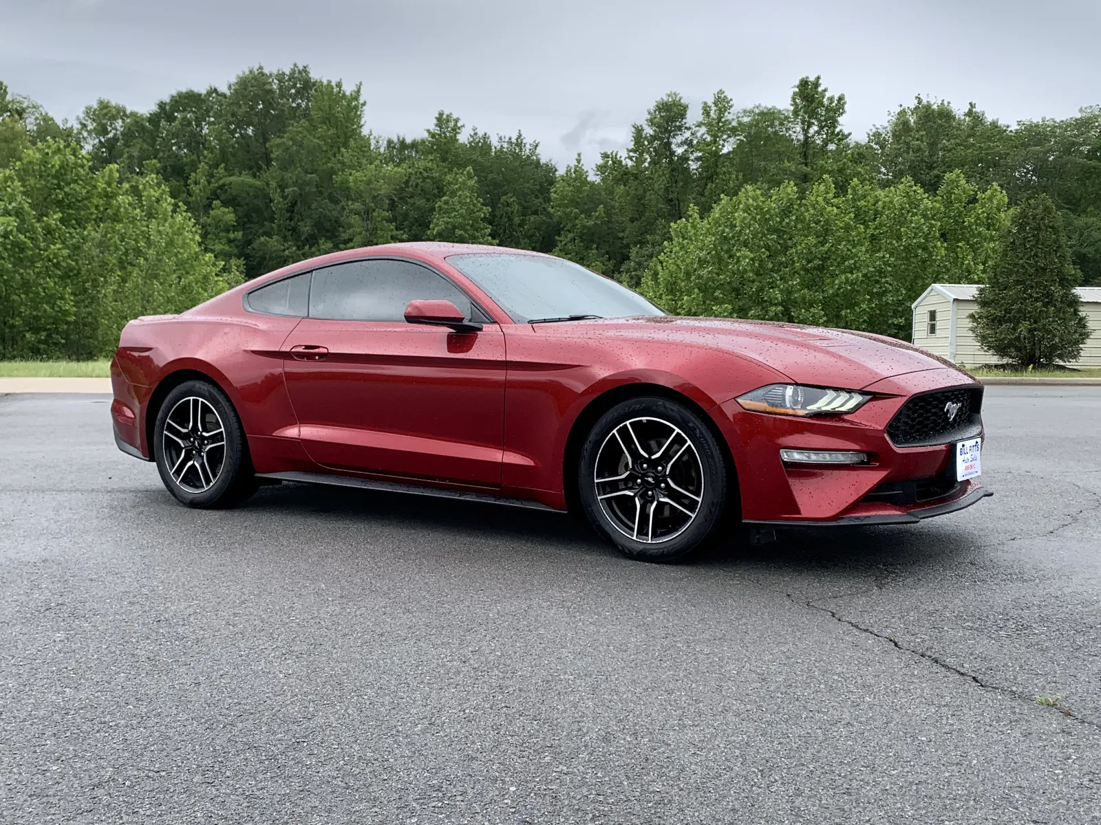 Red 2019 FORD MUSTANG for sale in Little Rock, AR