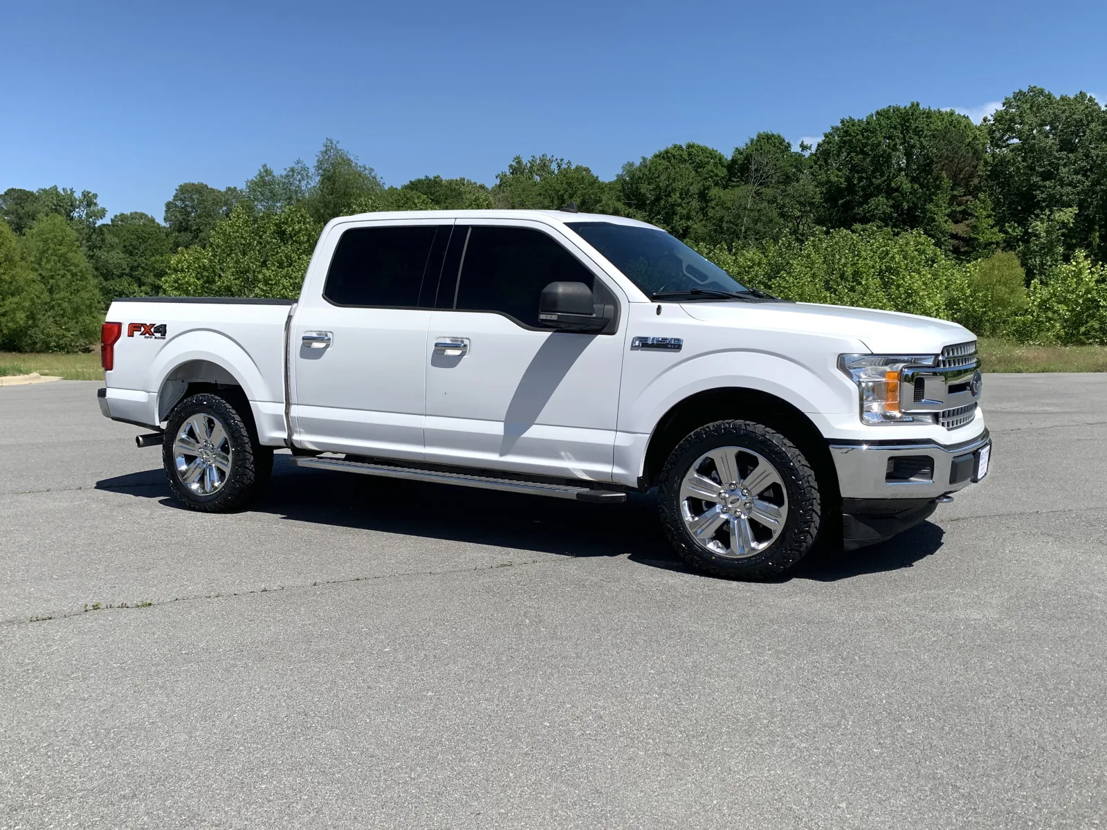 White 2019 FORD F-150 SUPERCREW for sale in Little Rock, AR