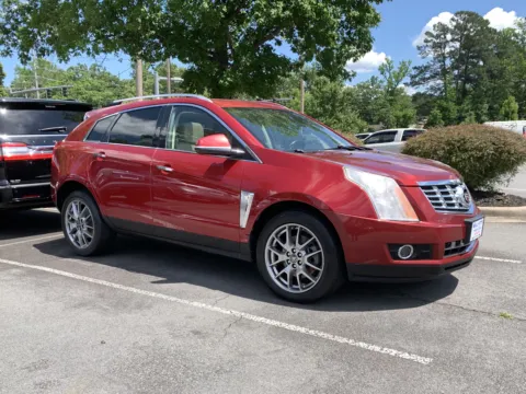 Red 2015 CADILLAC SRX PERFORMANC Performance Collection for sale in Little Rock, AR